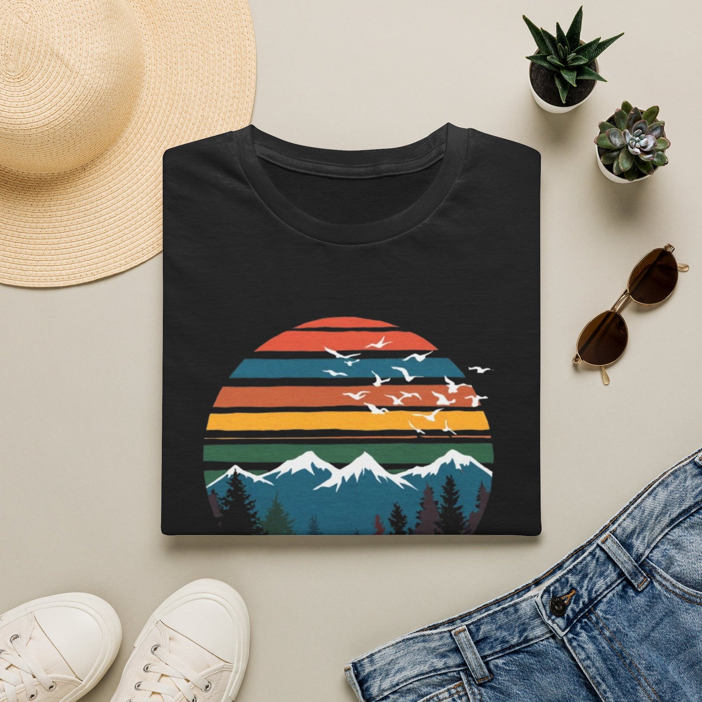 Peaks  T-shirt