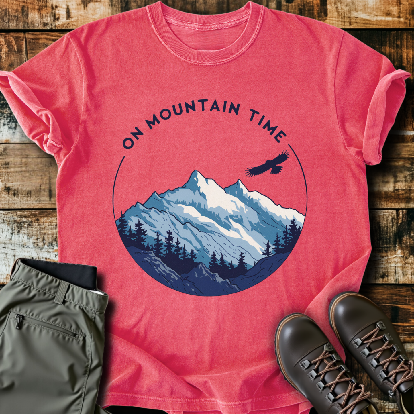 On Mountain Time T-Shirt