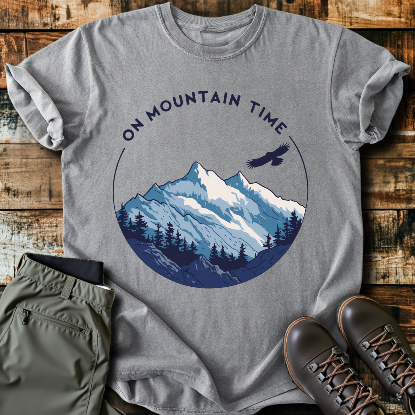 On Mountain Time T-Shirt