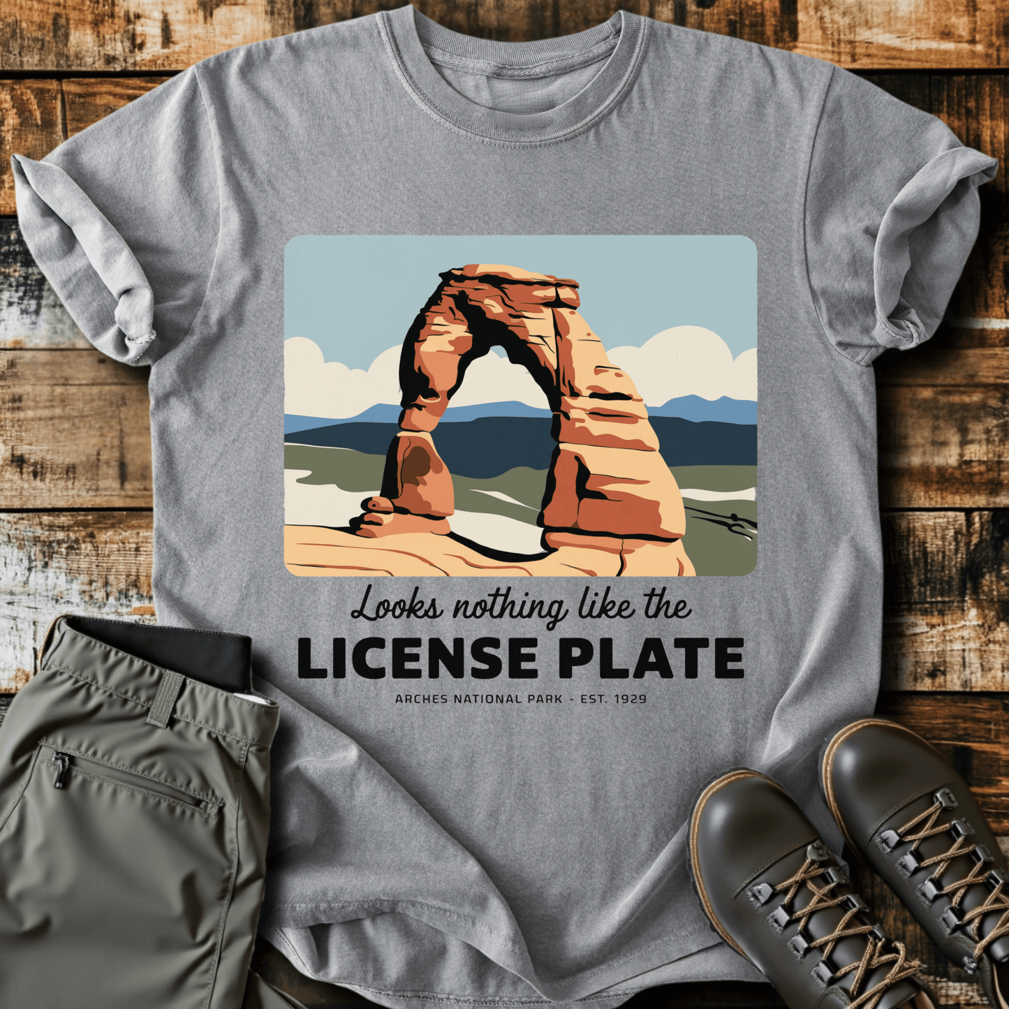 Nothing Like The License Plate T-shirt