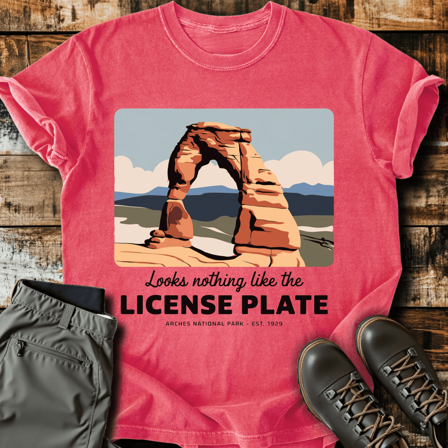 Nothing Like The License Plate T-shirt