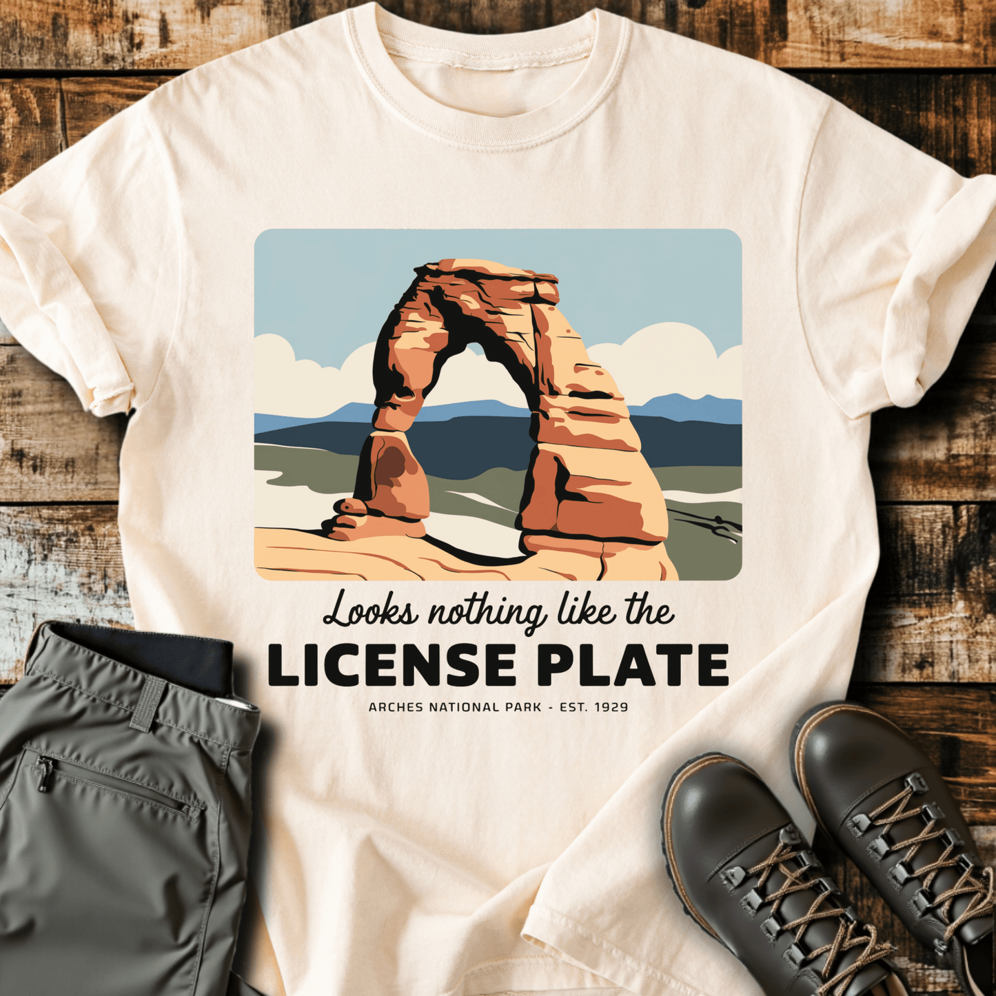 Nothing Like The License Plate T-shirt