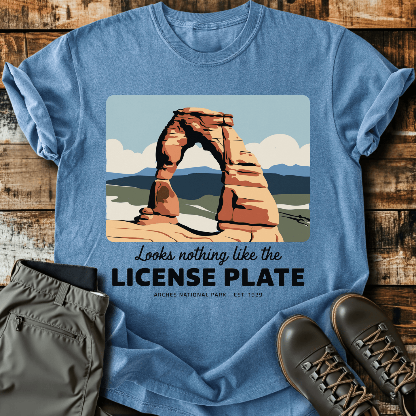 Nothing Like The License Plate T-shirt