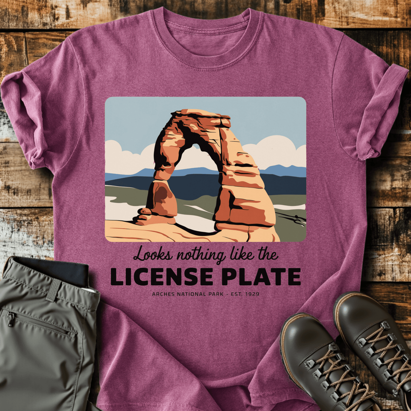 Nothing Like The License Plate T-shirt