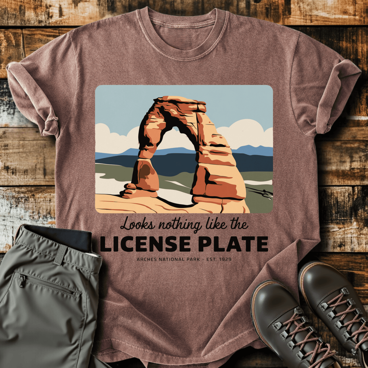 Nothing Like The License Plate T-shirt