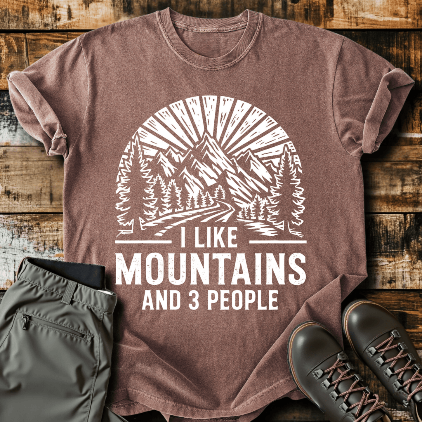 I Like Mountains T-shirt