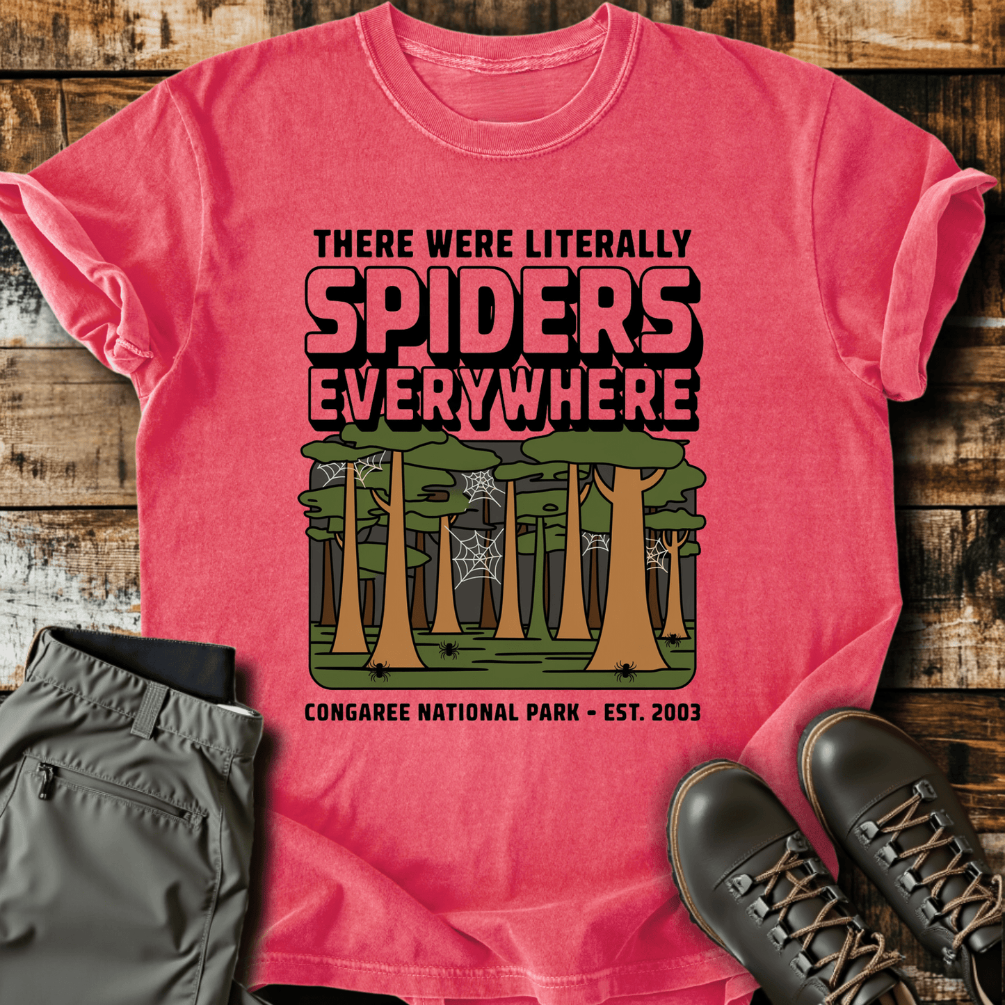 Spiders Everywhere T-shirt