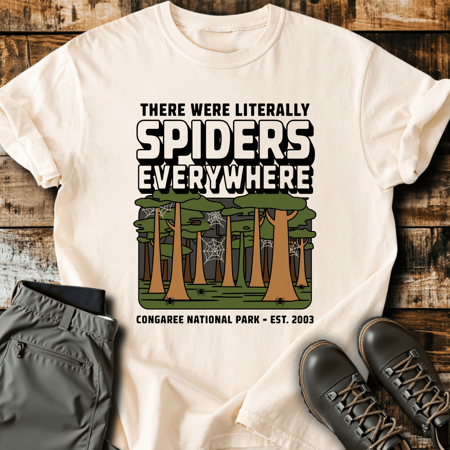 Spiders Everywhere T-shirt