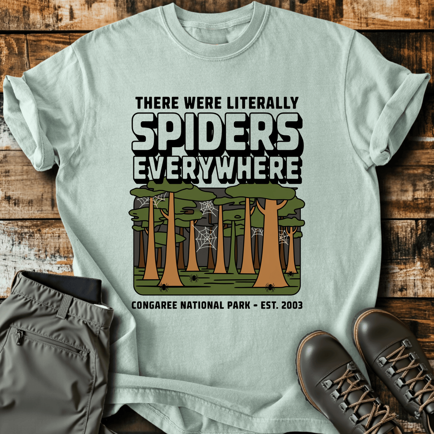 Spiders Everywhere T-shirt