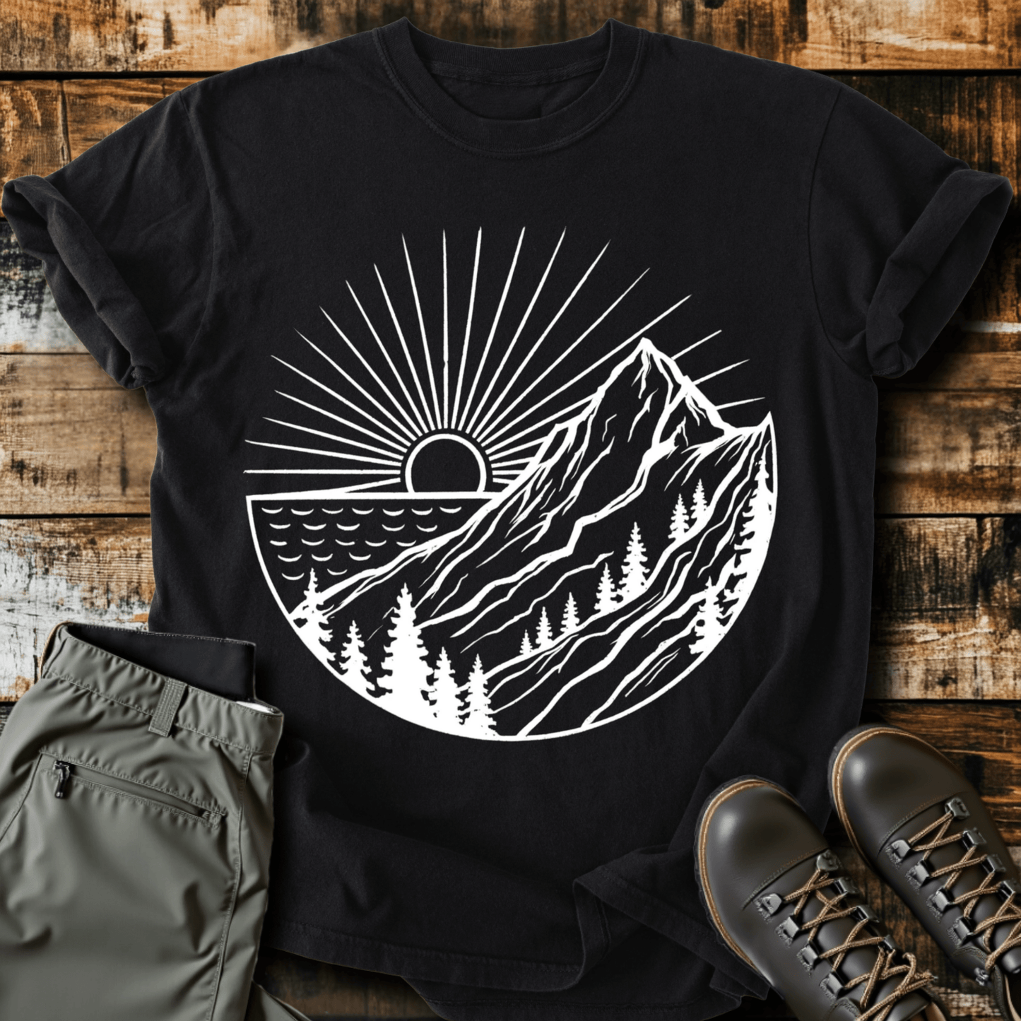 Rays Over The Ridge T-shirt