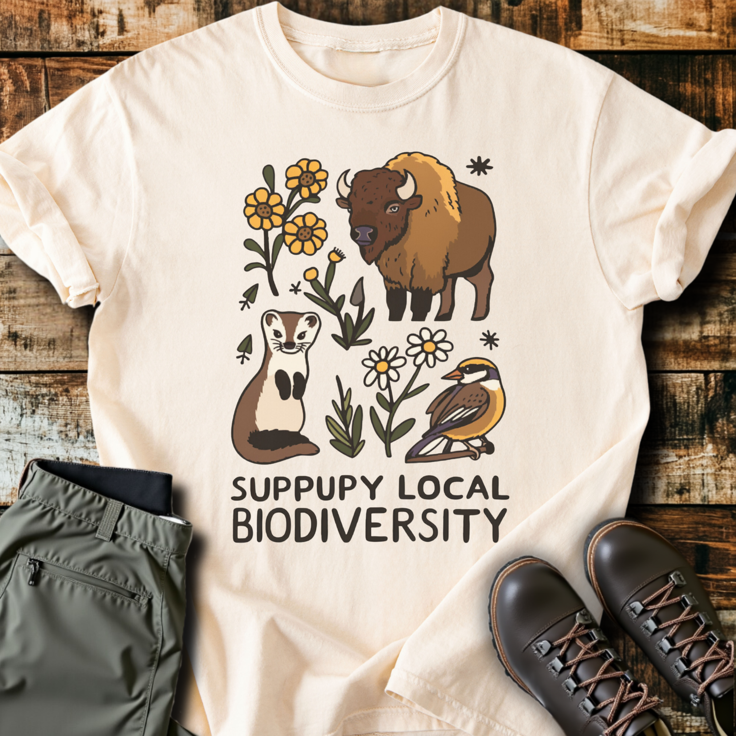 Support Local Biodiversity T-Shirt