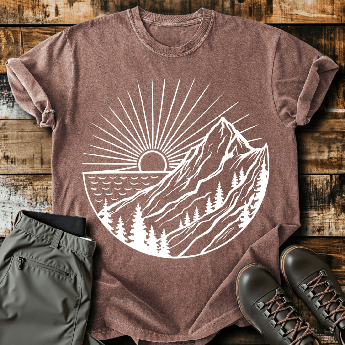 Rays Over The Ridge T-shirt