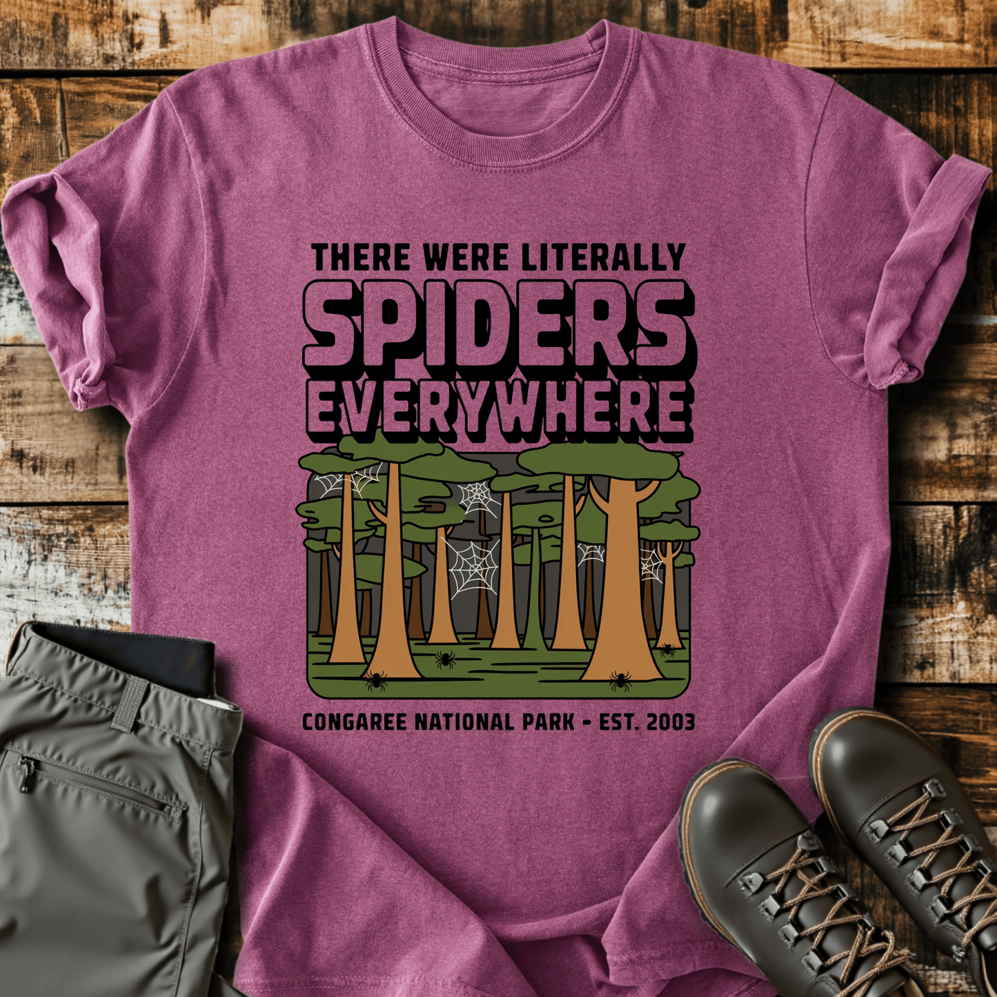 Spiders Everywhere T-shirt