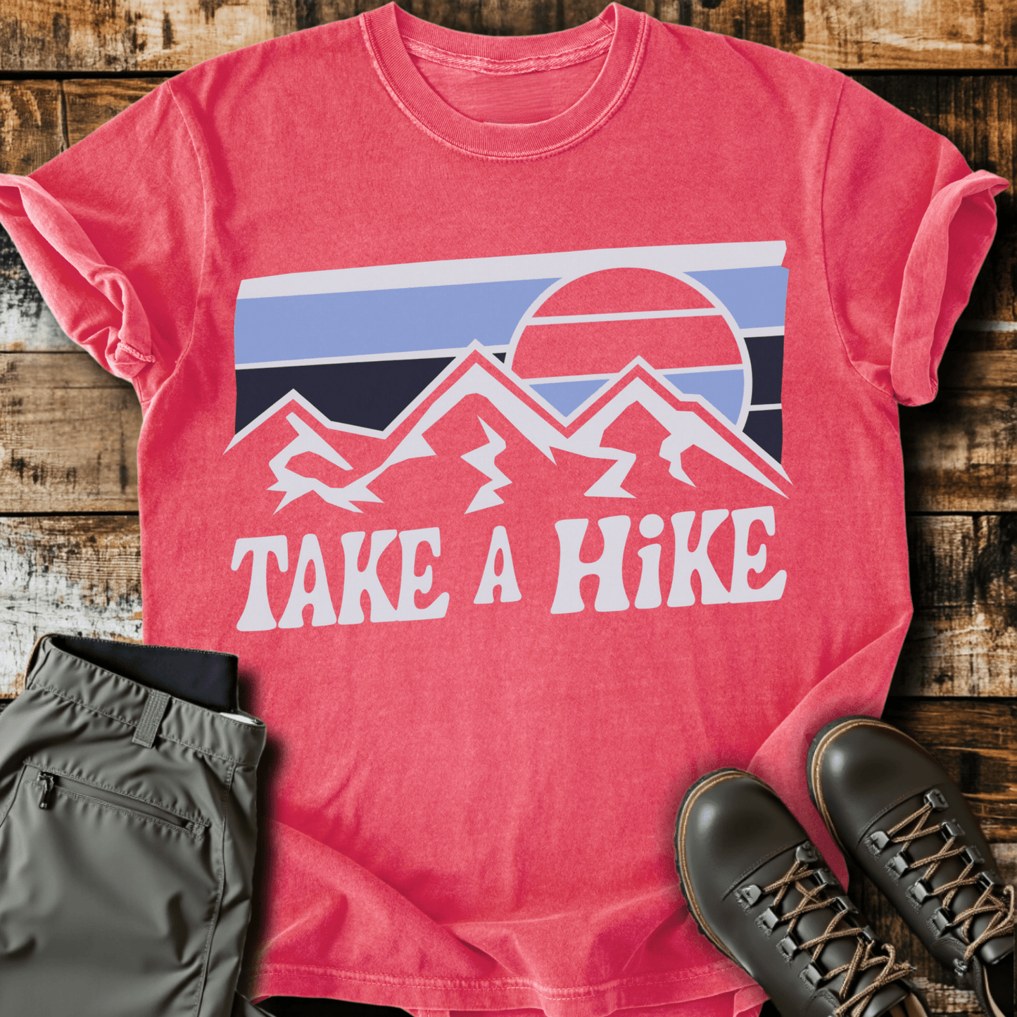 Take A Hike Retro T-shirt