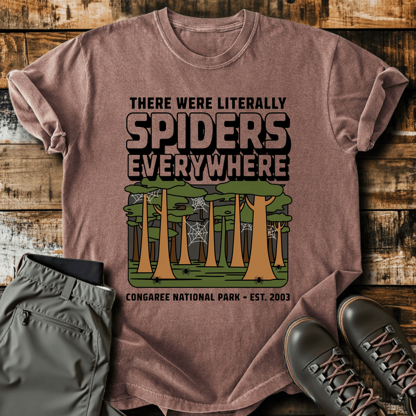 Spiders Everywhere T-shirt