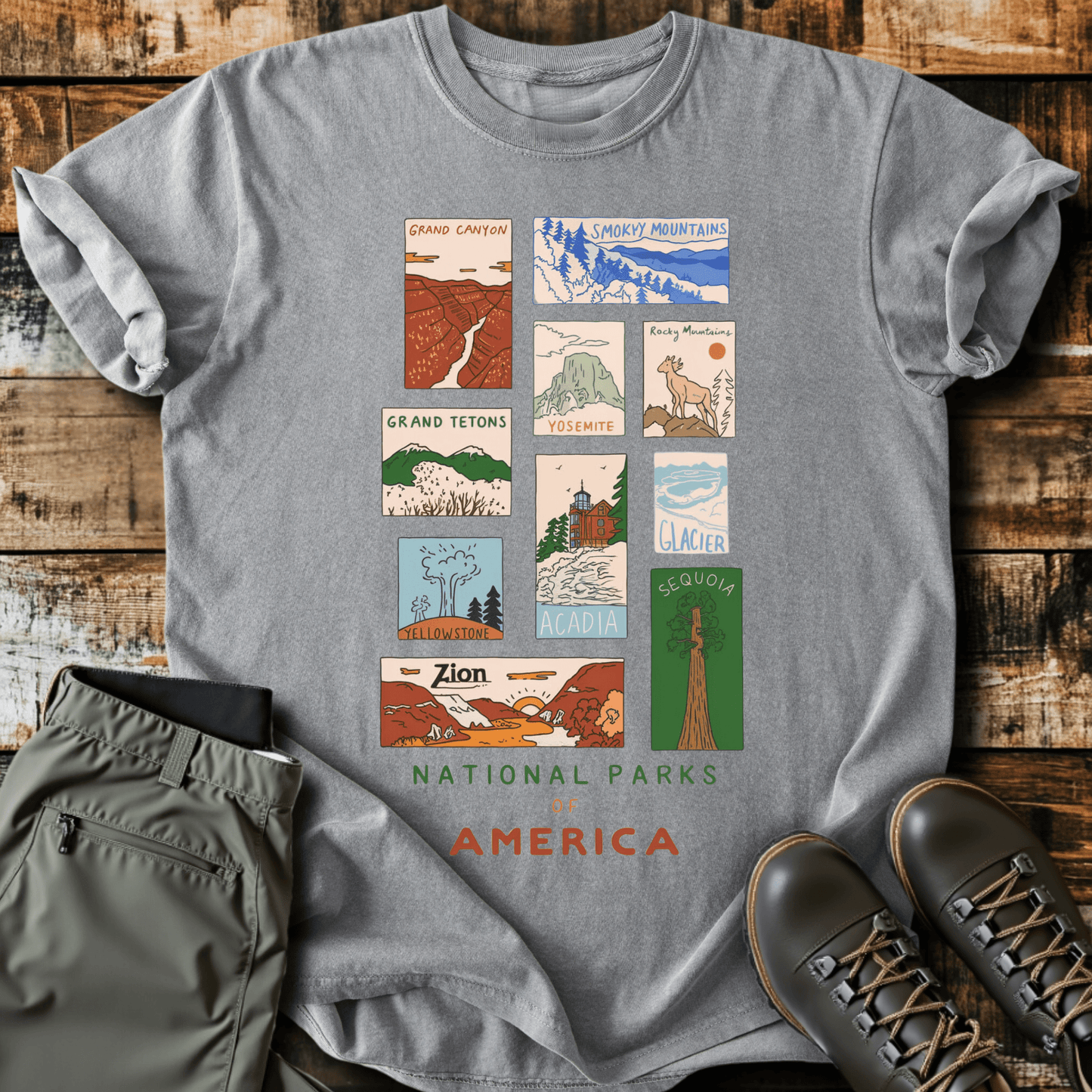 National Parks Of America T-shirt