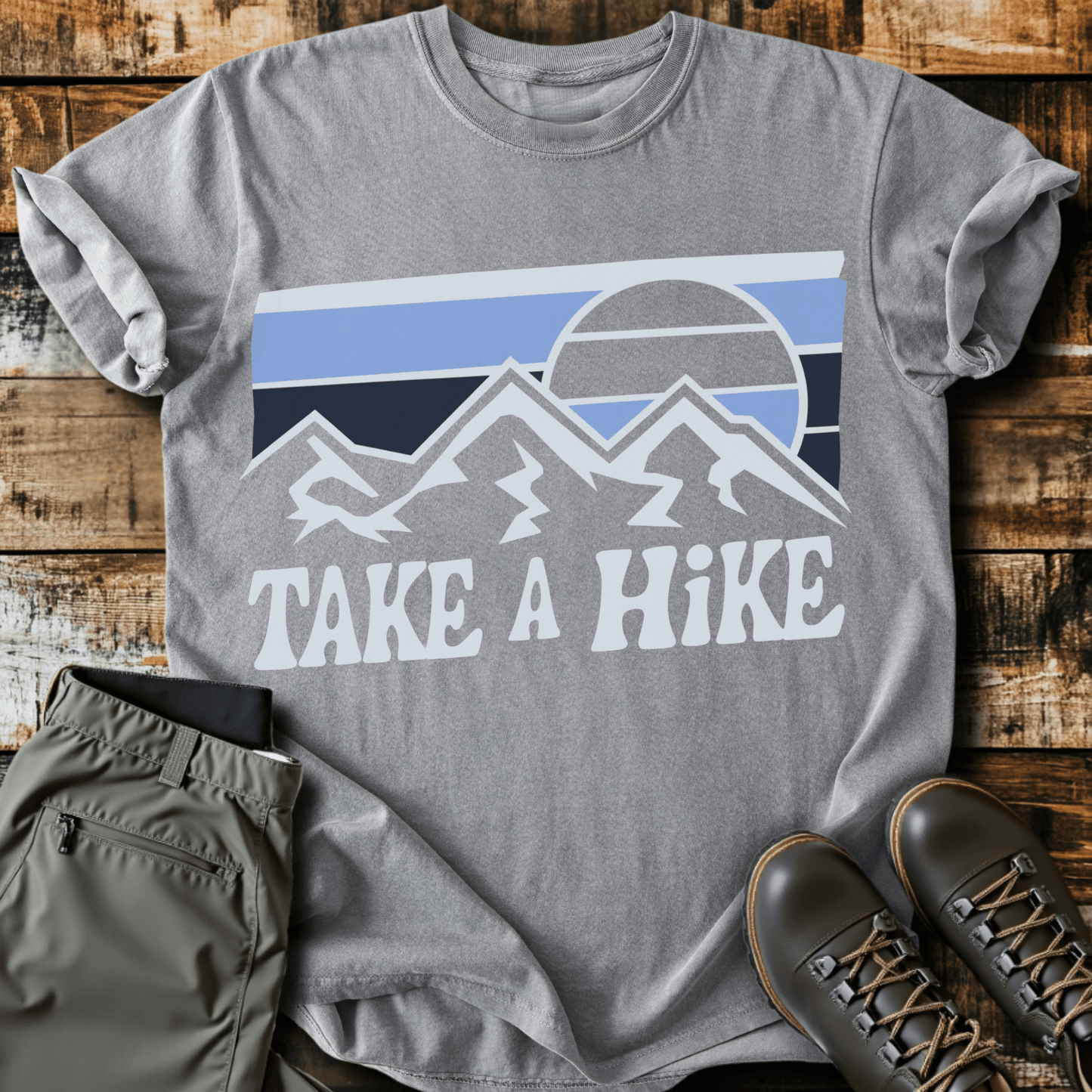 Take A Hike Retro T-shirt