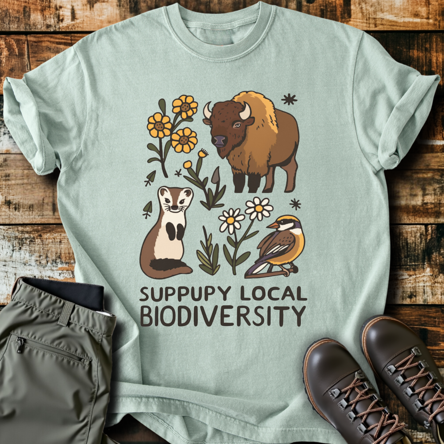 Support Local Biodiversity T-Shirt