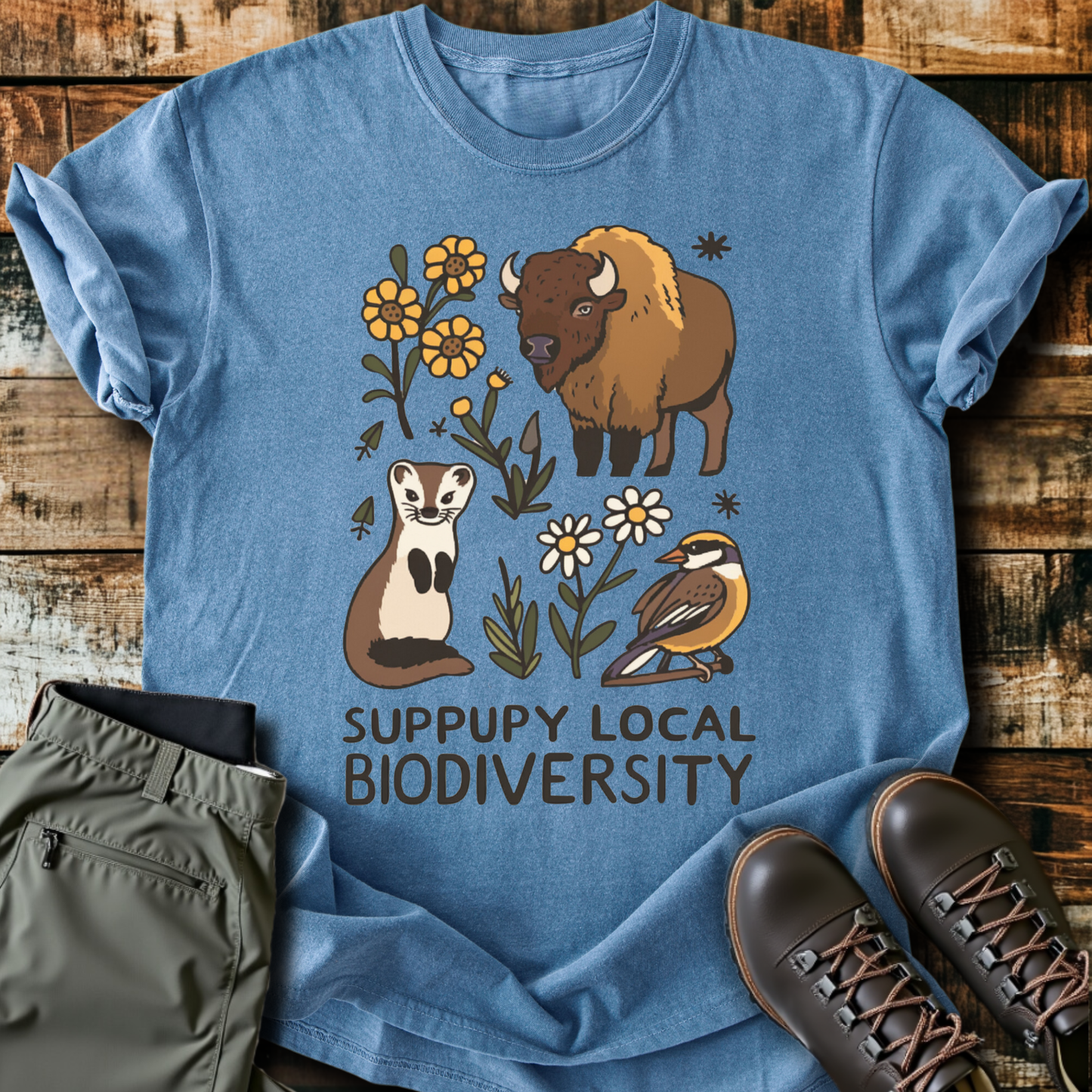 Support Local Biodiversity T-Shirt