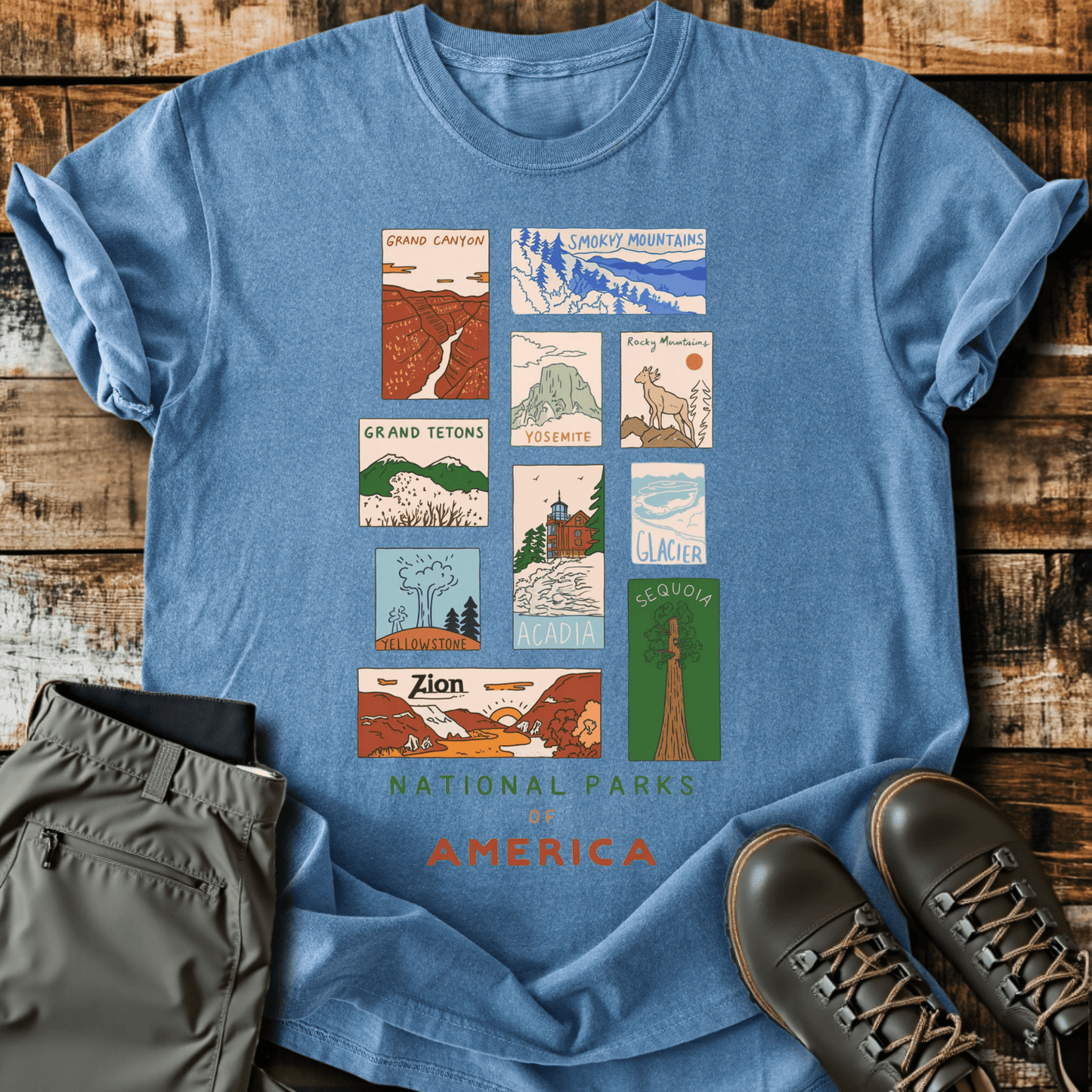 National Parks Of America T-shirt