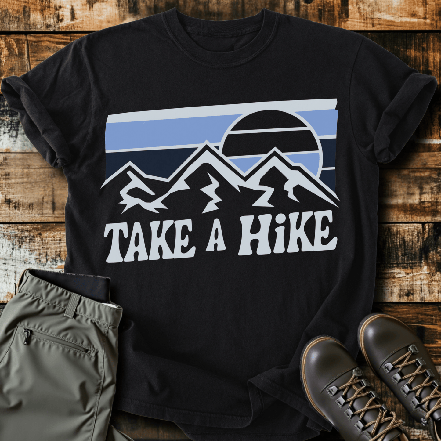 Take A Hike Retro T-shirt