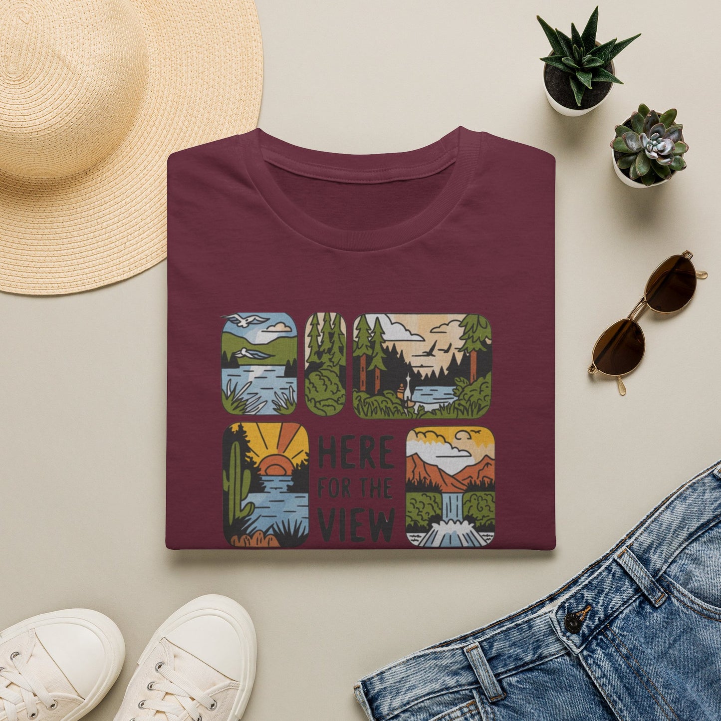 Here For The View T-shirt