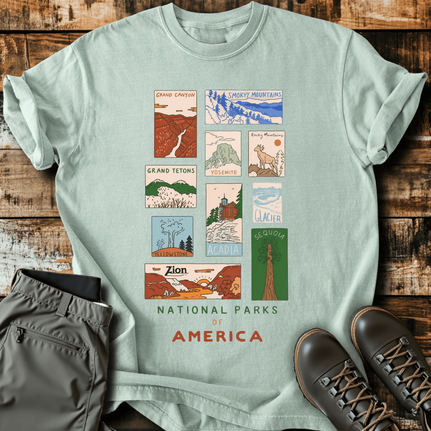 National Parks Of America T-shirt