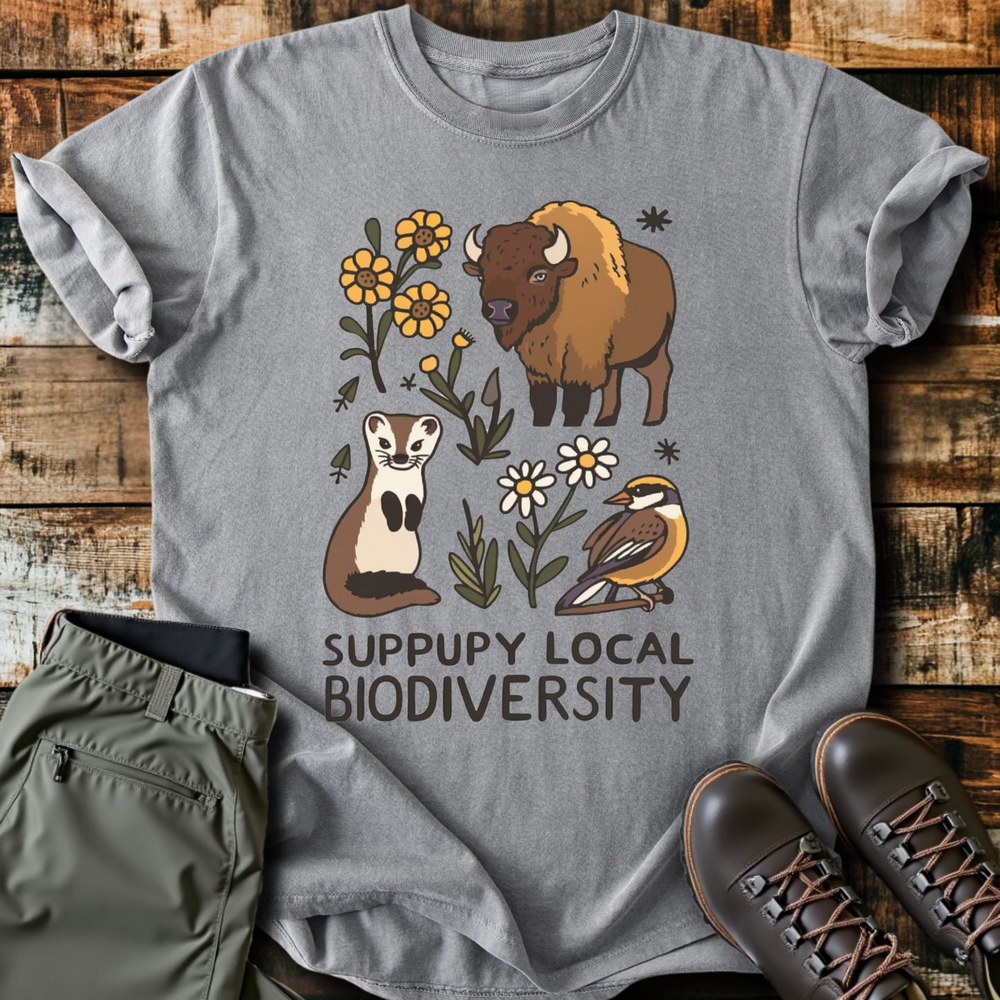 Support Local Biodiversity T-Shirt