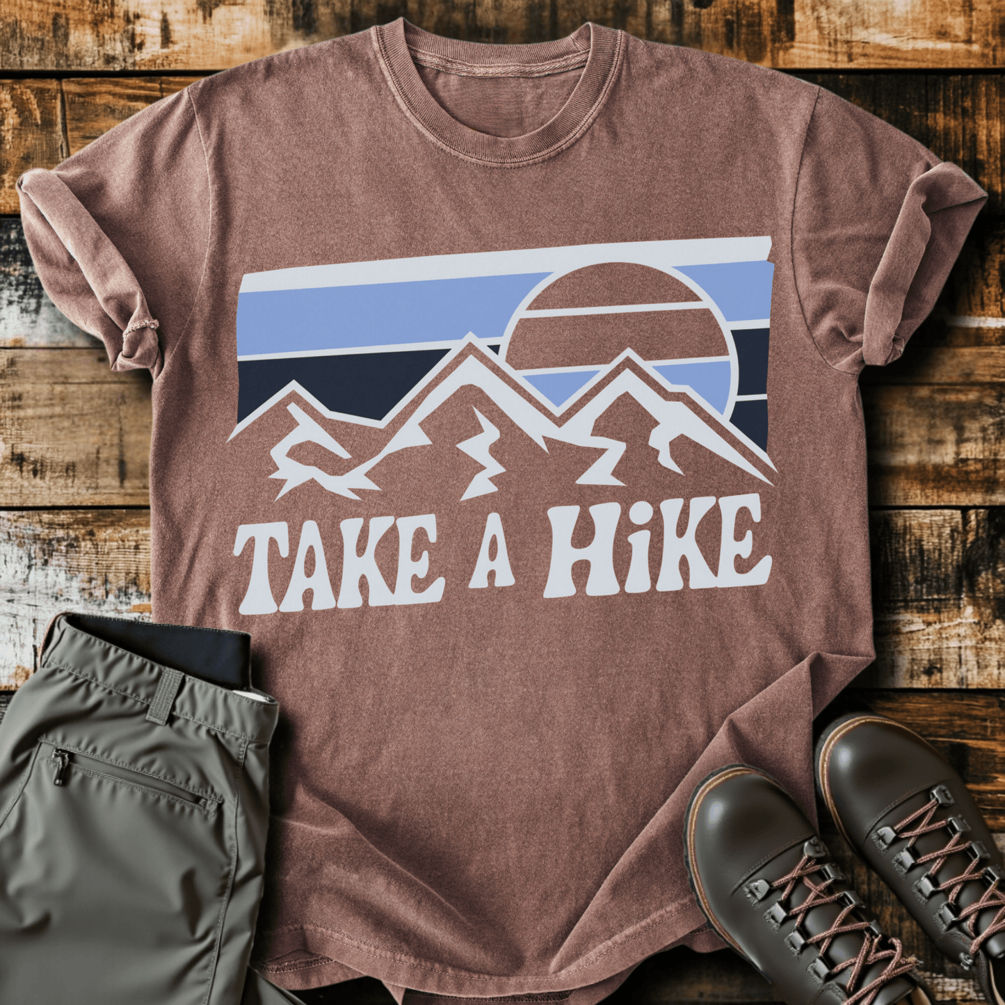 Take A Hike Retro T-shirt