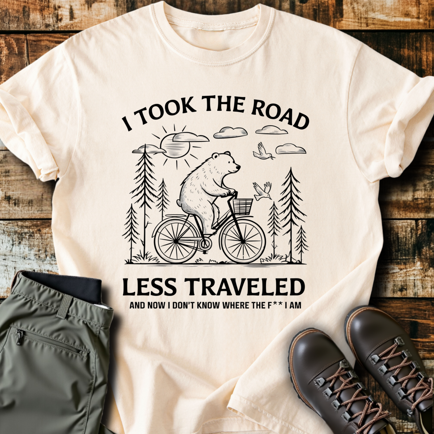 I Took The Road Less Traveled T-Shirt