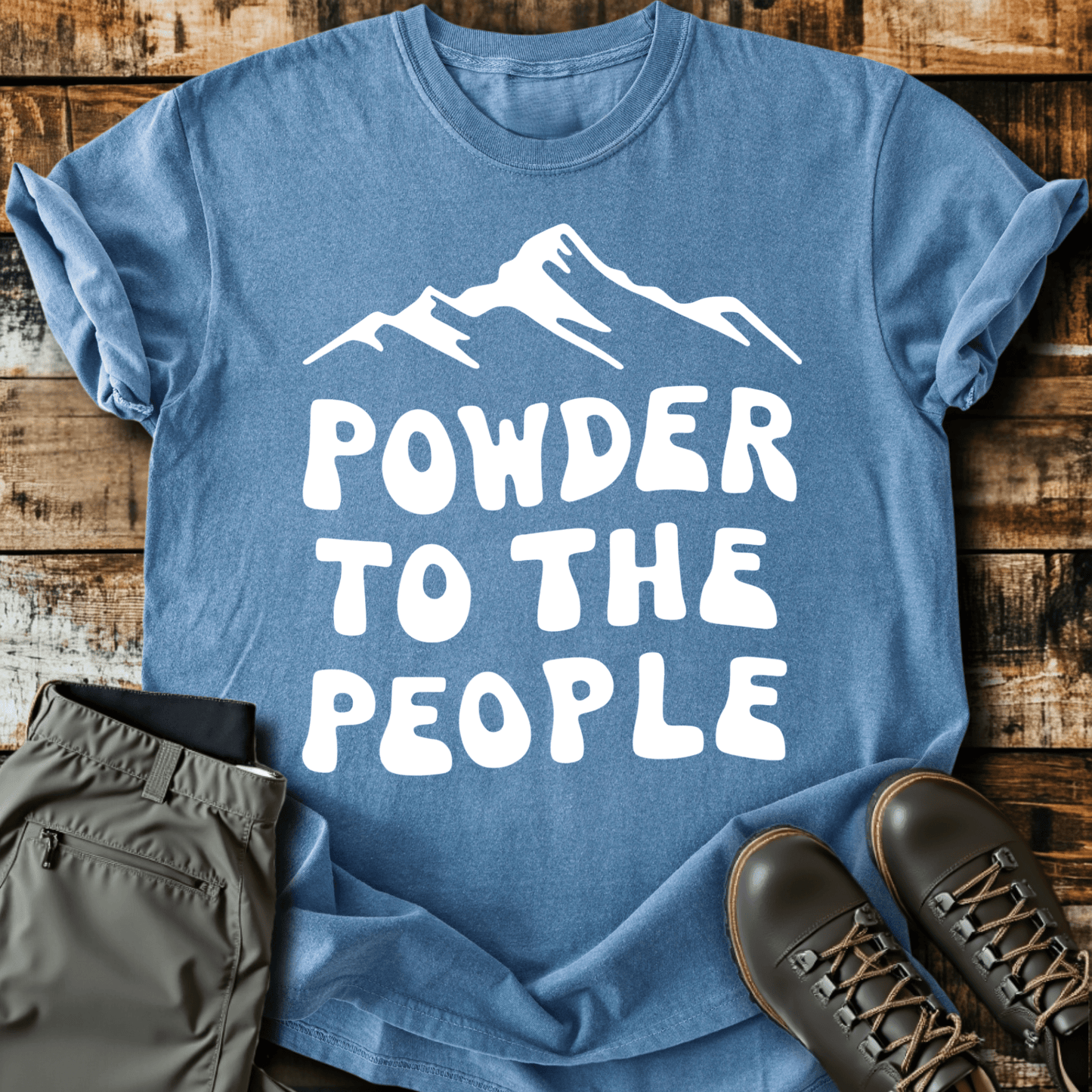 Powder To The People T-shirt