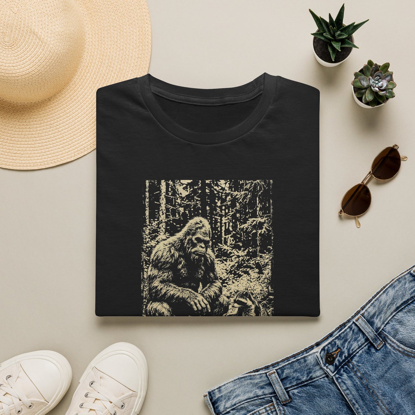 Bigfoot Chess Match T-Shirt