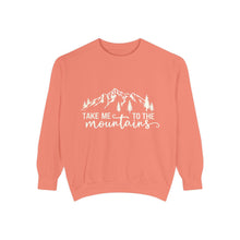 Take Me To The Mountains Script Sweatshirt