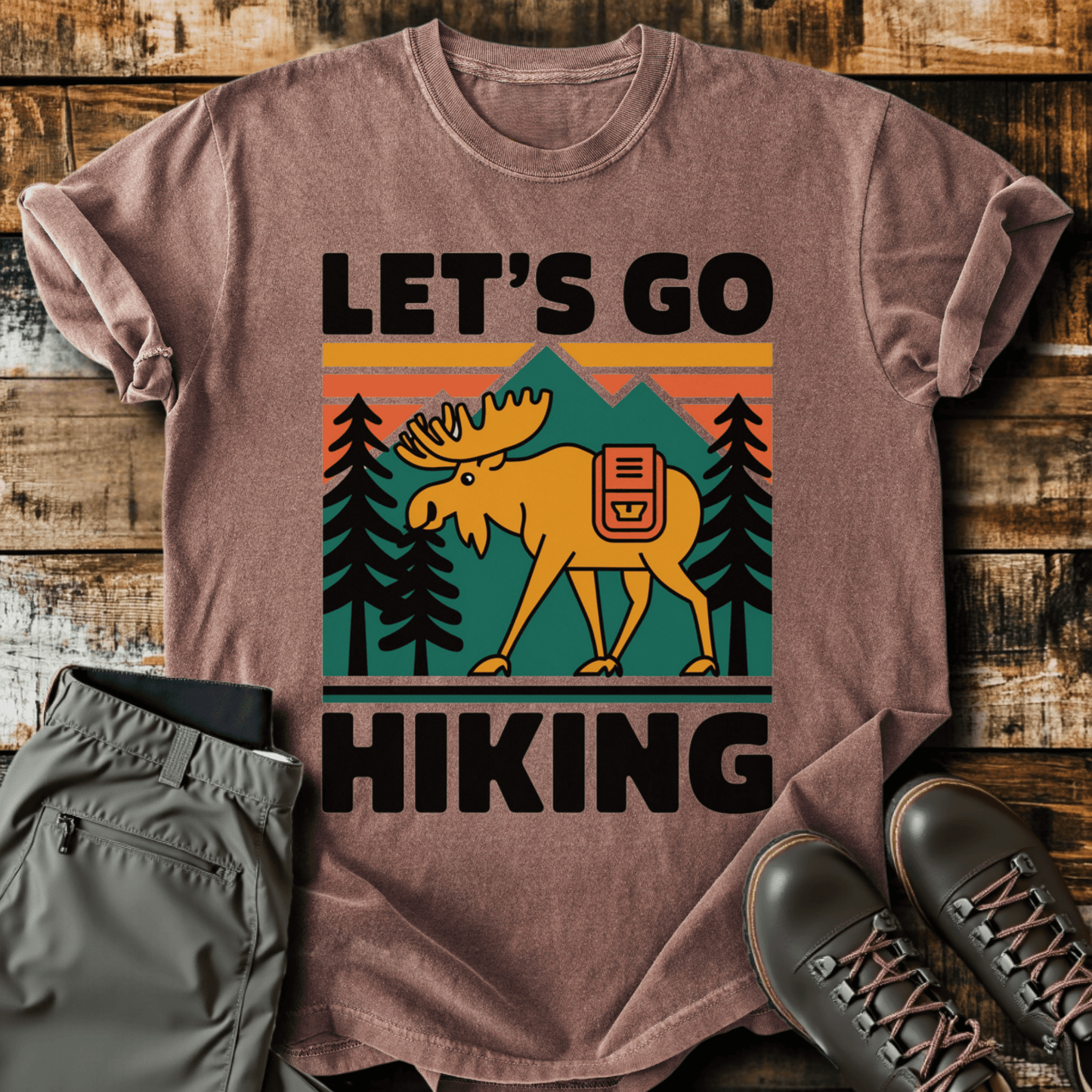 Let's Go Hiking T-shirt