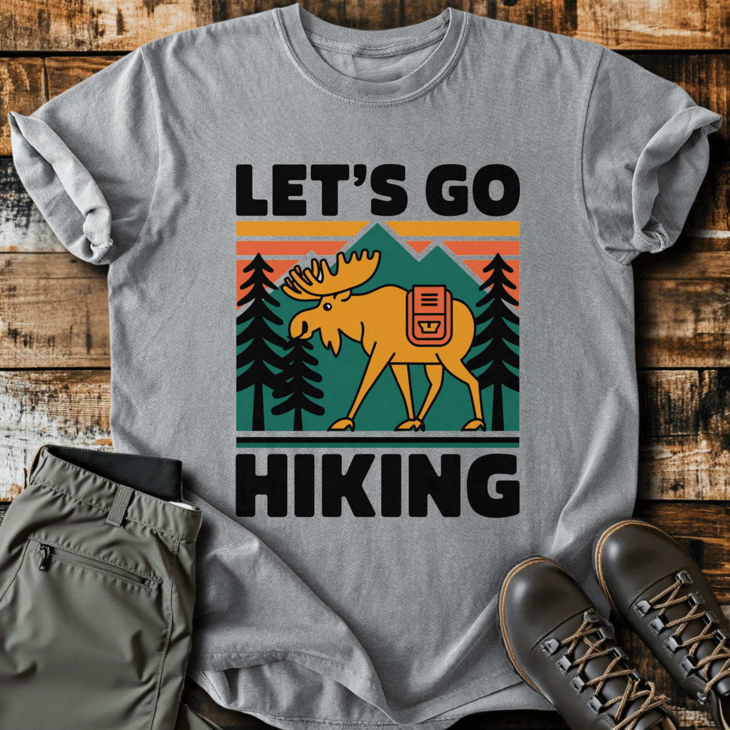 Let's Go Hiking T-shirt