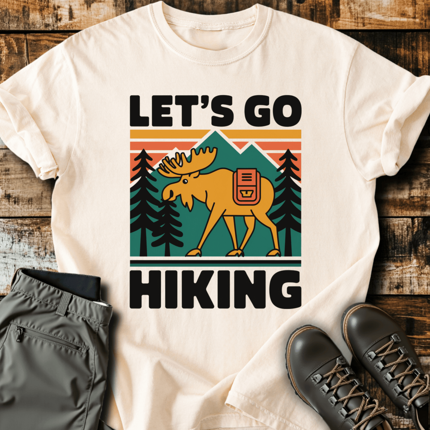 Let's Go Hiking T-shirt