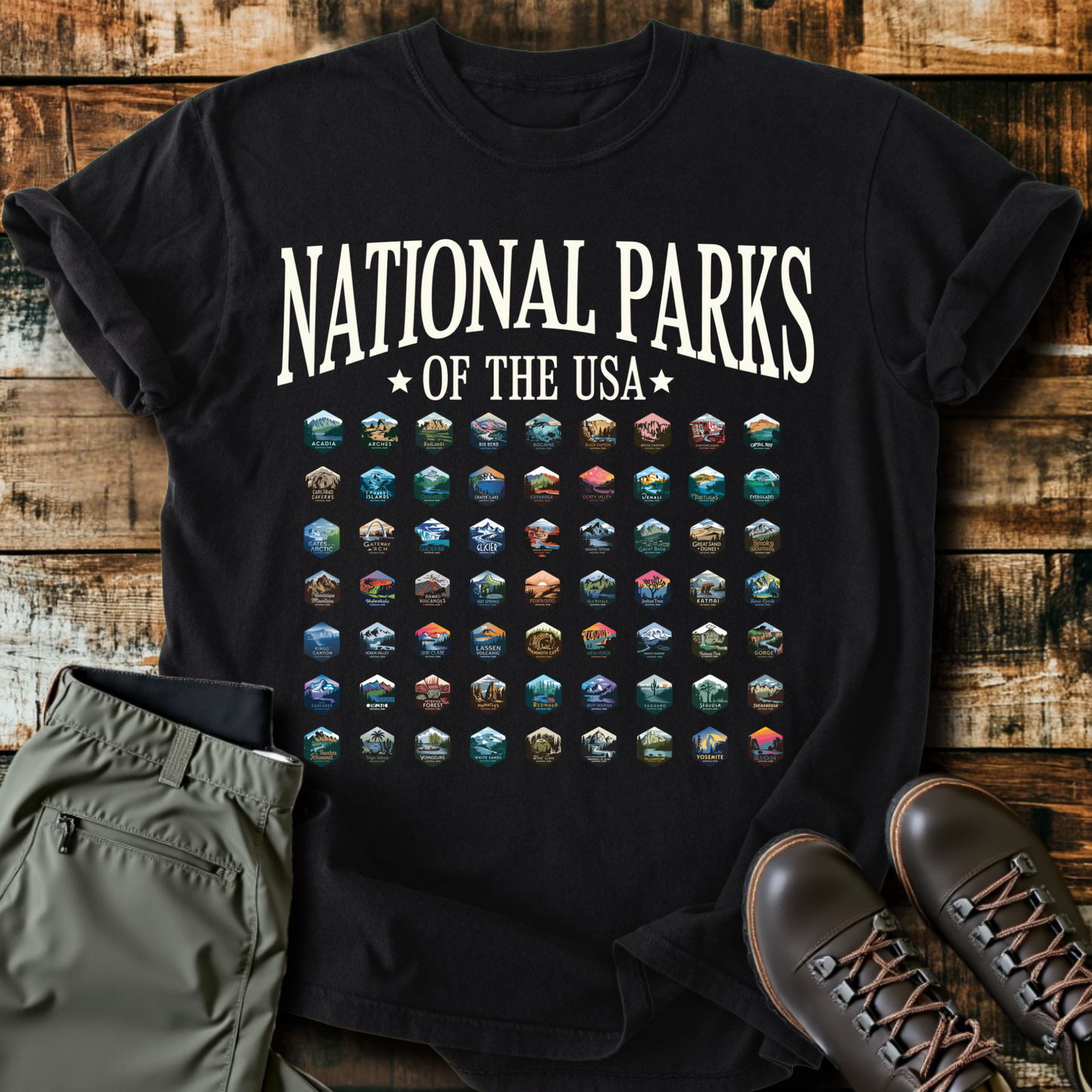 National Parks Of The USA T-Shirt