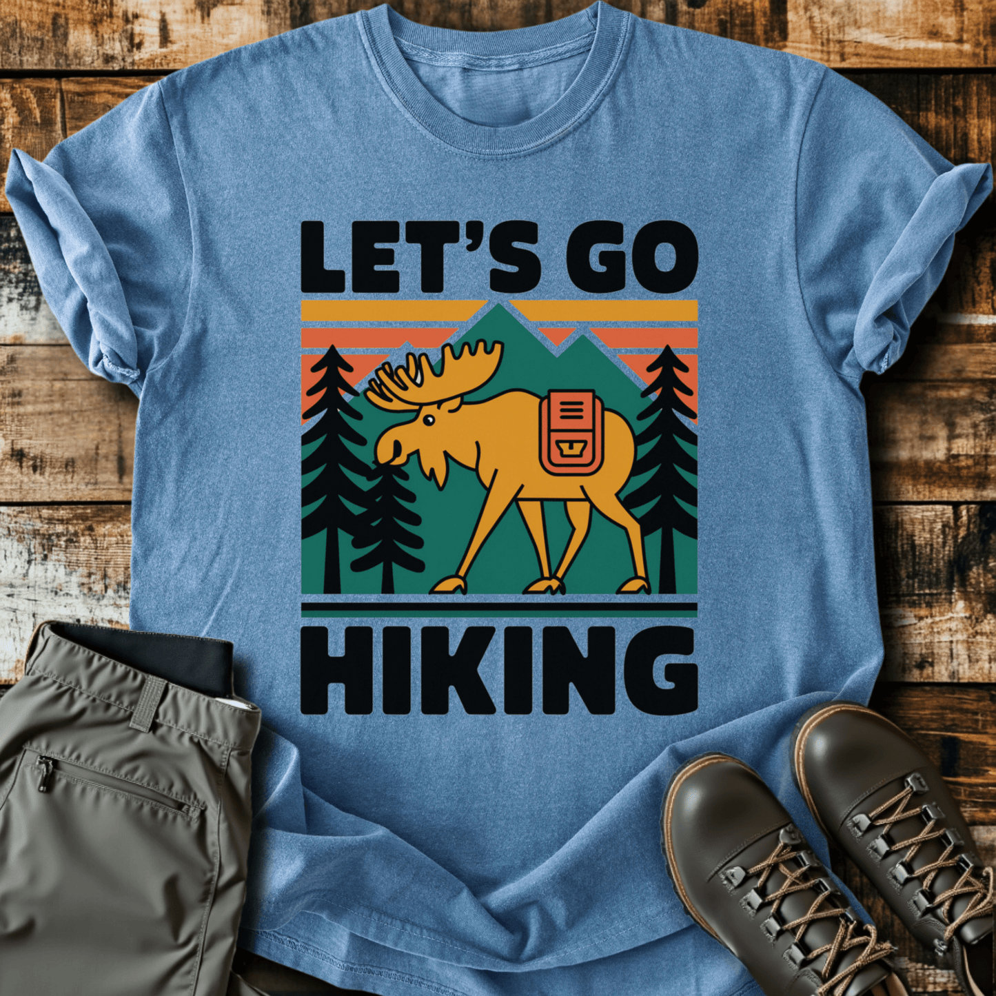 Let's Go Hiking T-shirt