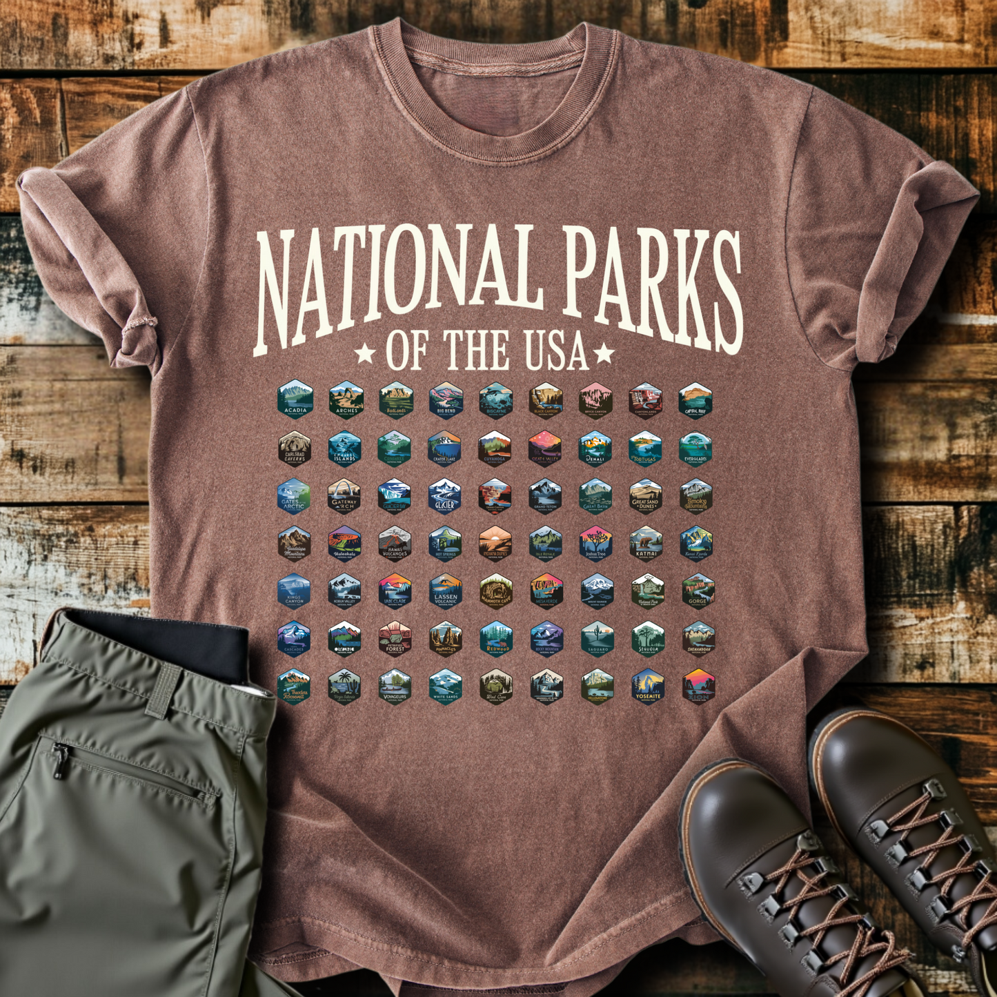 National Parks Of The USA T-Shirt