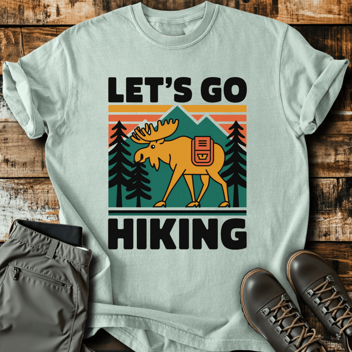 Let's Go Hiking T-shirt