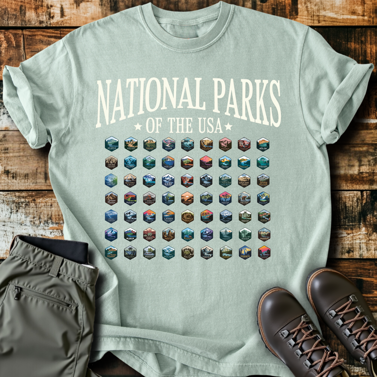 National Parks Of The USA T-Shirt