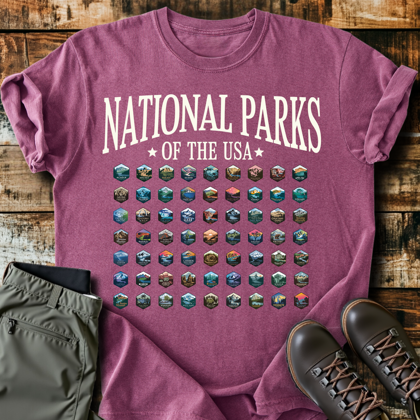 National Parks Of The USA T-Shirt