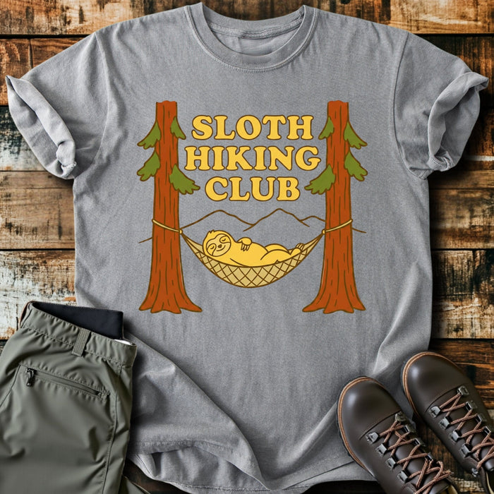 Sloth Hiking Nap T-Shirt