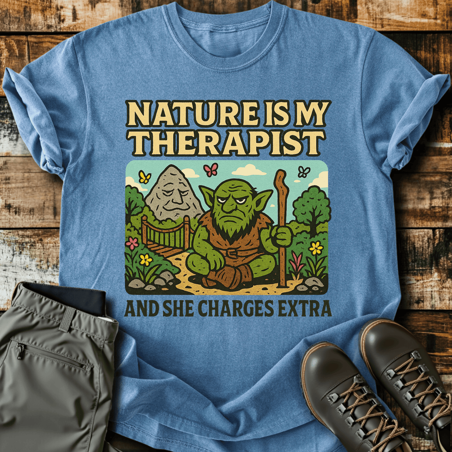 Nature Is My Therapist T-Shirt