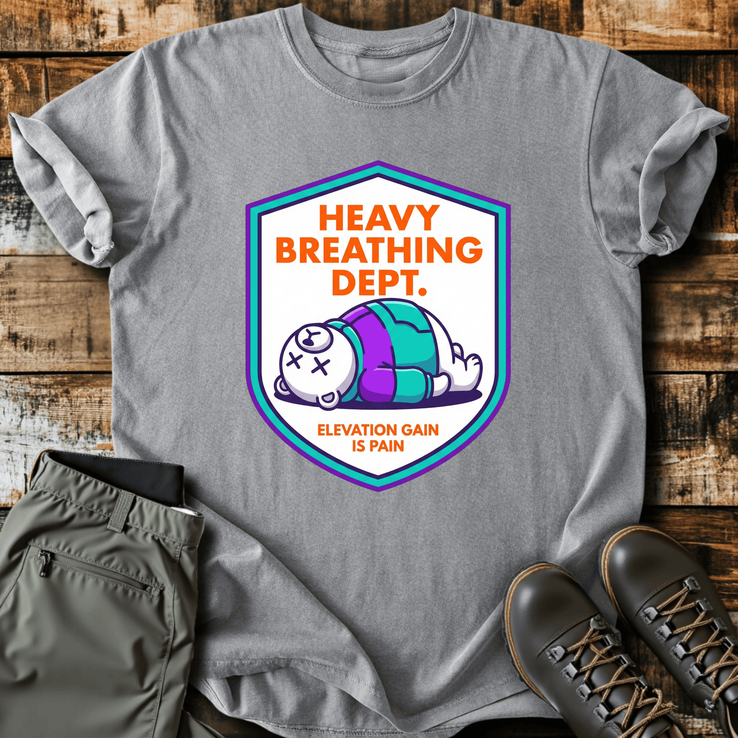 Heavy Breathing Dept T-Shirt