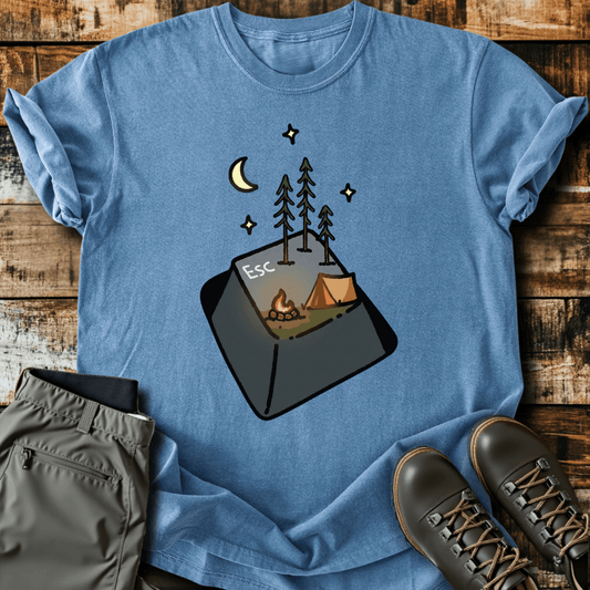Escape Button T-Shirt