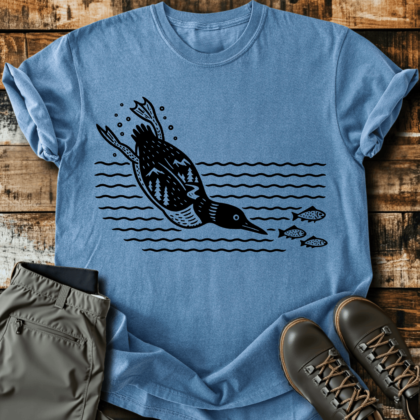 Diving Bird T-Shirt