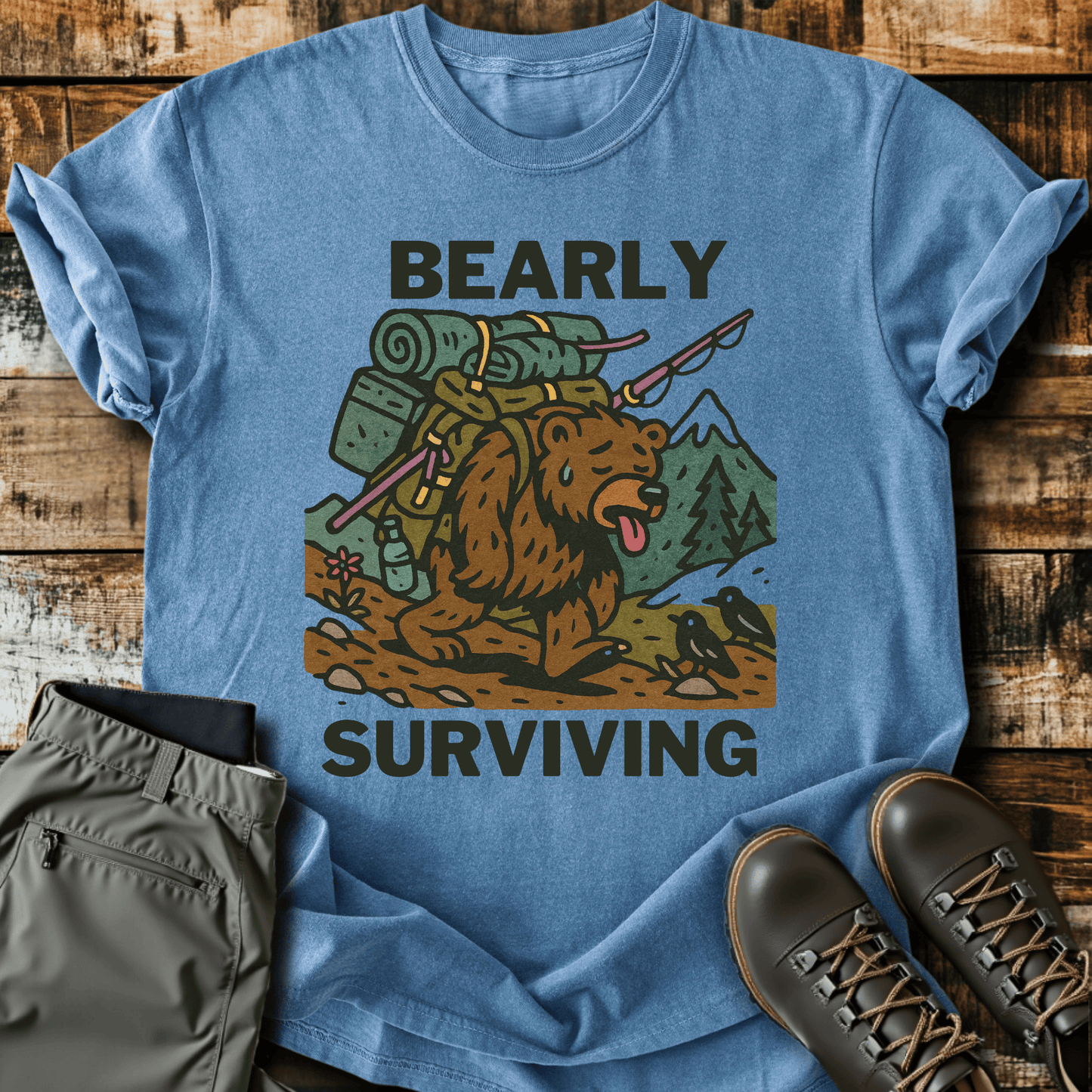 Bearly Surviving T-Shirt