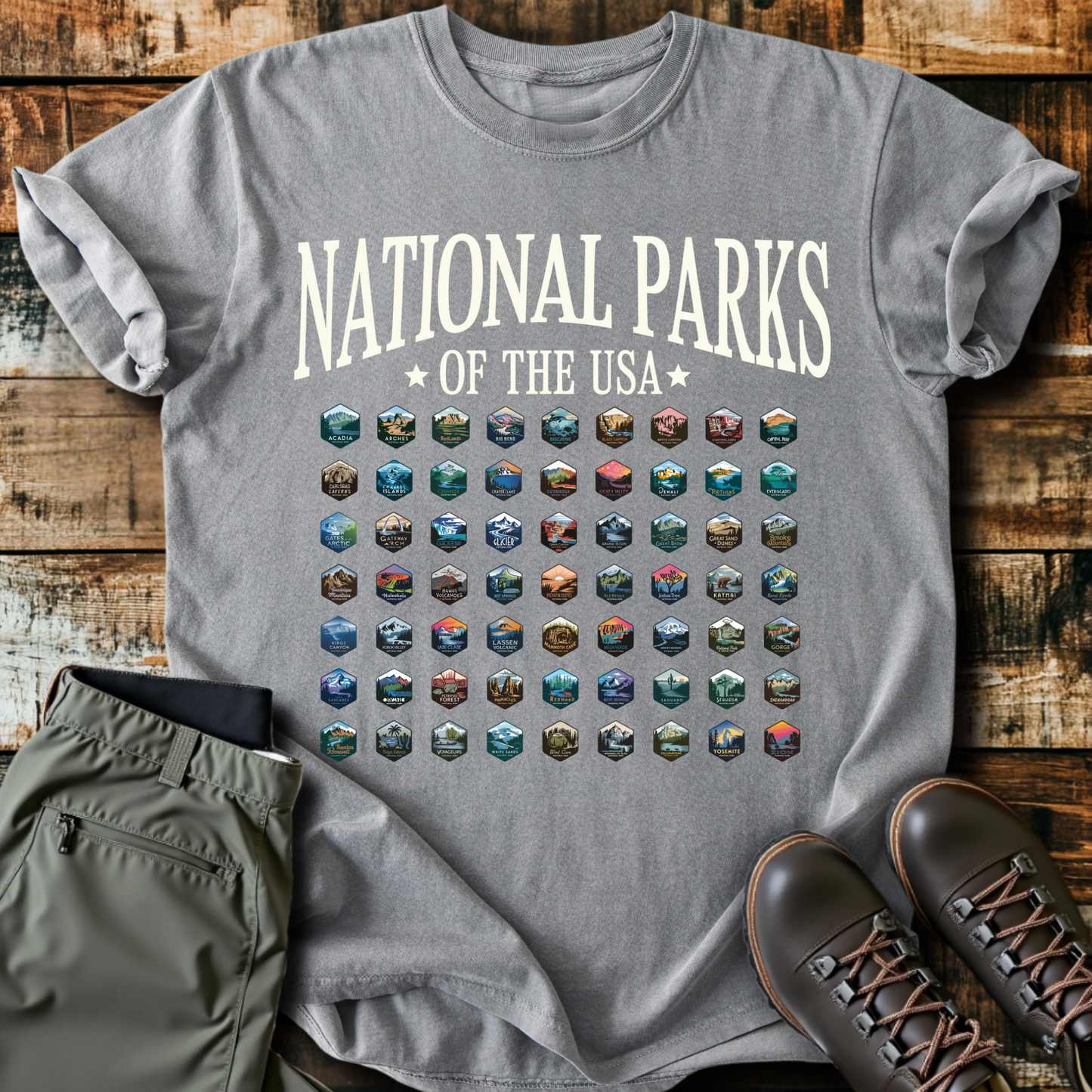 National Parks Of The USA T-Shirt