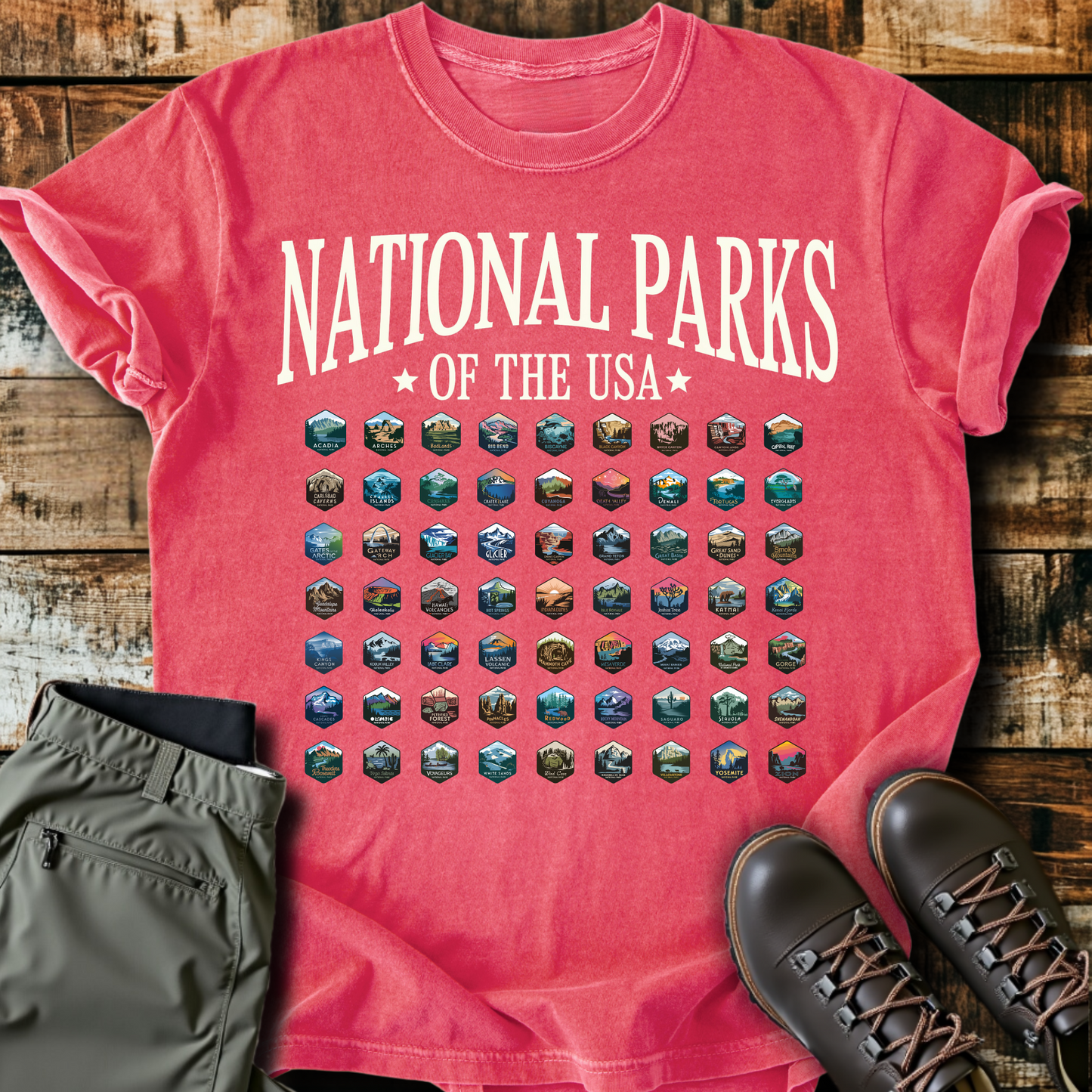 National Parks Of The USA T-Shirt